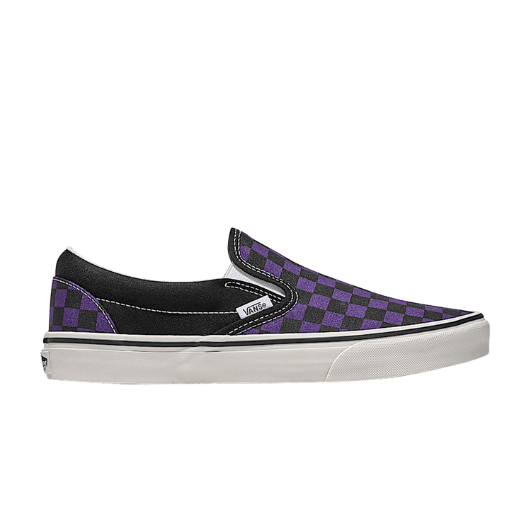 

Тапочки Classic Slip-On 'Checkerboard - Gothic Grape', фиолетовый