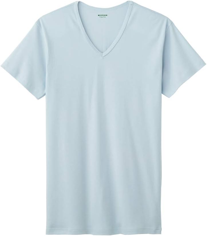 

Мужская футболка Gunze с V-образным вырезом, средство от вирусов Clearsta