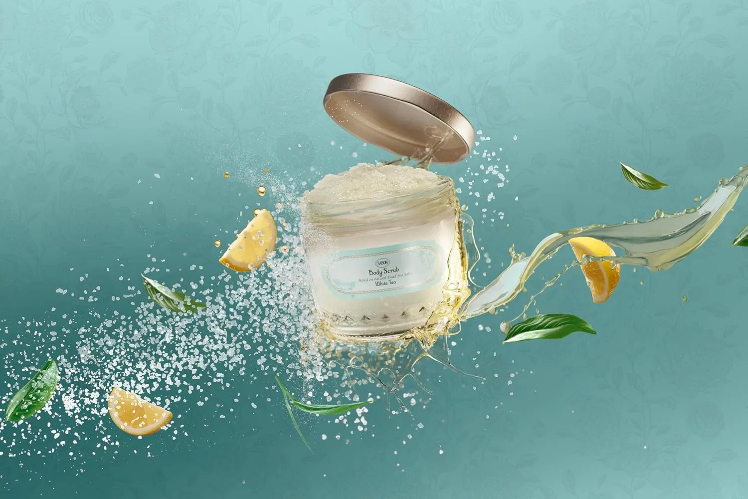 Скраб для тела SABON White Tea 600 г — фото 3