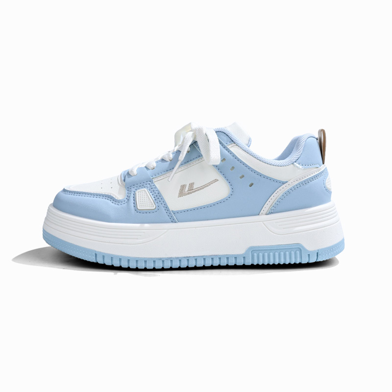 

Скользостойкие, износостойкие, легкие низкие кроссовки для скейтбординга Unisex WARRIOR, бежевый синий