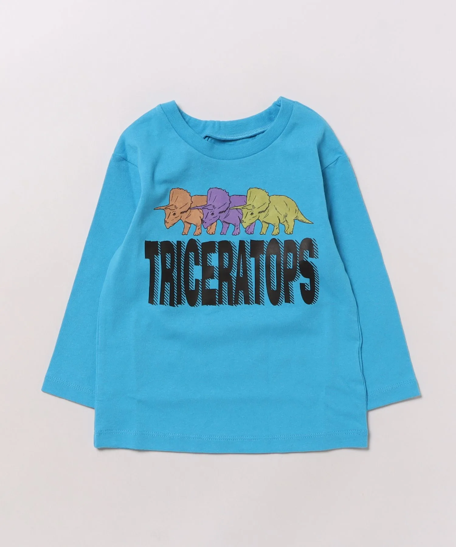 Детская футболка с длинным рукавом hakka baby с принтом dinosaur ASORT blue