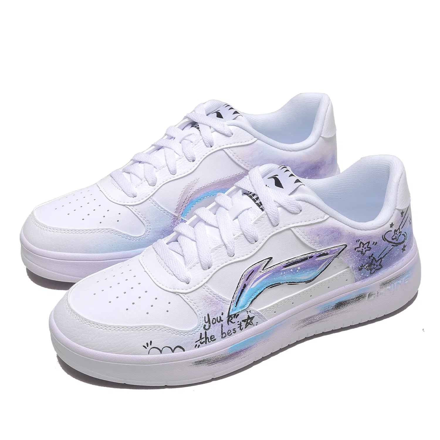 Кроссовки Li-Ning Floating Boat Blue — фото 4