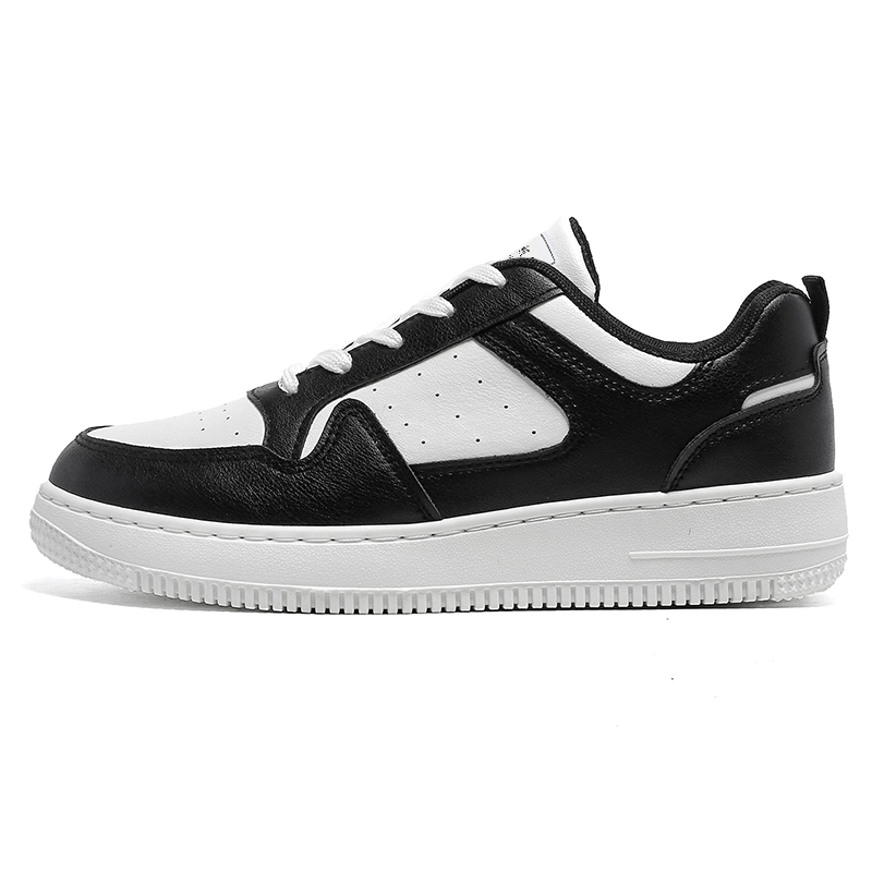 

NANJIREN Антискользящие и износостойкие низкие скейтерские кроссовки для мужчин с эффектом увеличения роста - черные, цвет Black