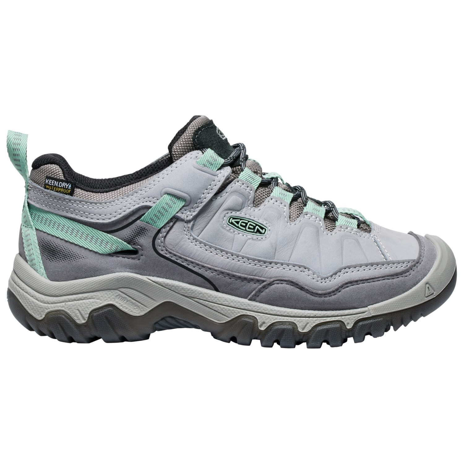 

Мультиспортивная обувь Keen Women's Targhee IV WP, цвет Alloy/Granite Green
