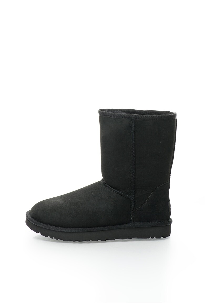 

Замшевые ботинки без шнурков Ugg, черный