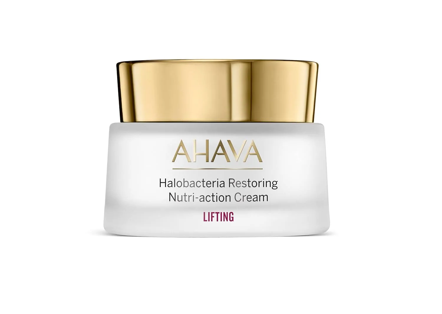 Крем для лица Ahava — Halobacteria Restoring Nutri-Action Cream - антивозрастной, интенсивно питающий для, 50 мл
