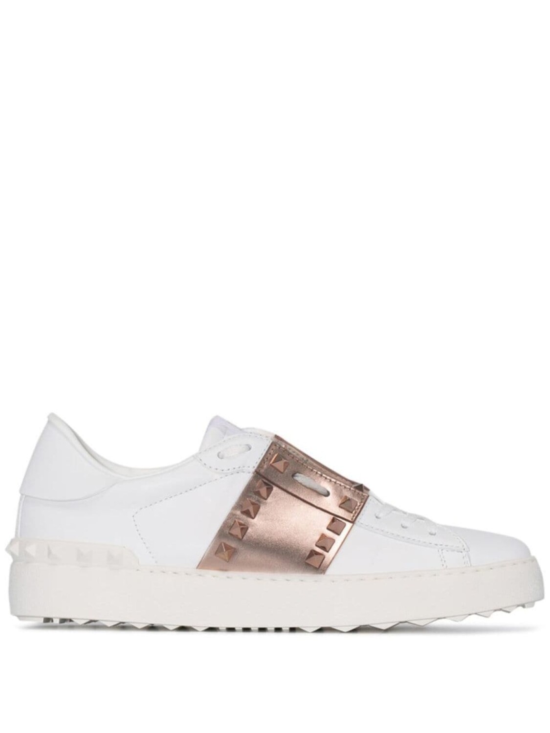 

Valentino Garavani кеды Rockstud Entitled, белый