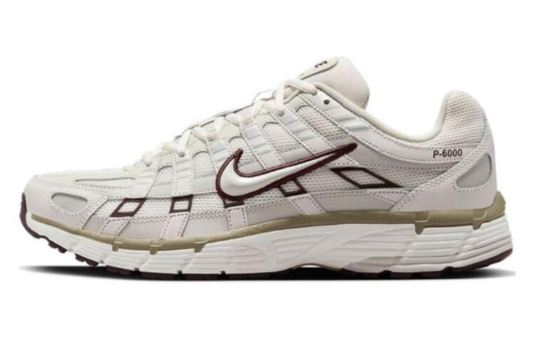 Nike P-6000 Кроссовки унисекс, Лунный Белый Коричневый