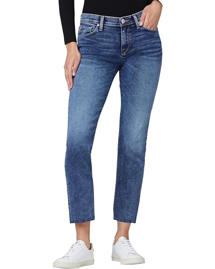 

Джинсы Hudson Jeans Nico Mid-Rise Straight Ankle in Journey Home, цвет Journey Home