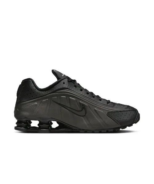 Мужские кроссовки NIKE Shox R4 чёрные — фото 4