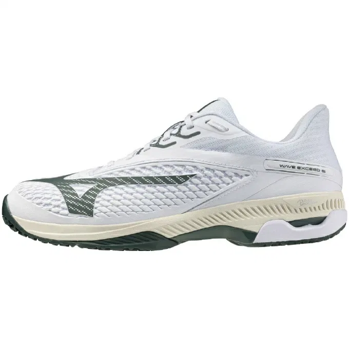 Теннисные кроссовки «Wave Exceed 6 SW OC» от Mizuno, Wh/Gr