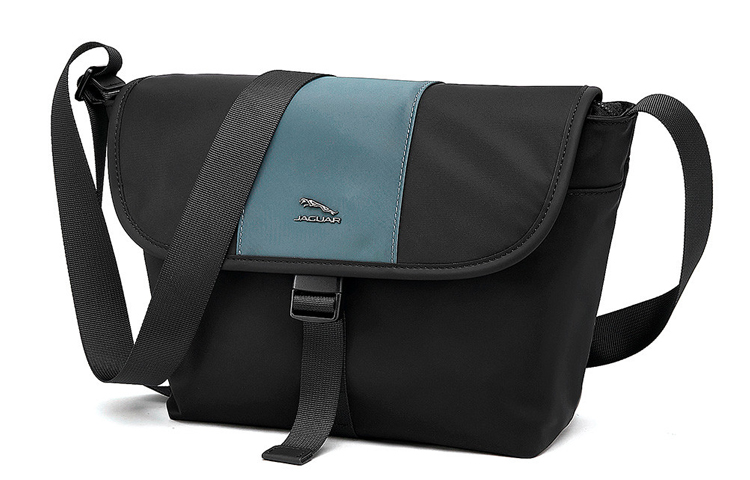 

JAGUAR Тканевый мессенджер кроссбоди через плечо мужской черный зеленый, Black