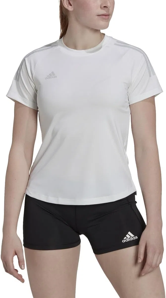 Женская футболка adidas HILO, White/Team Light Grey