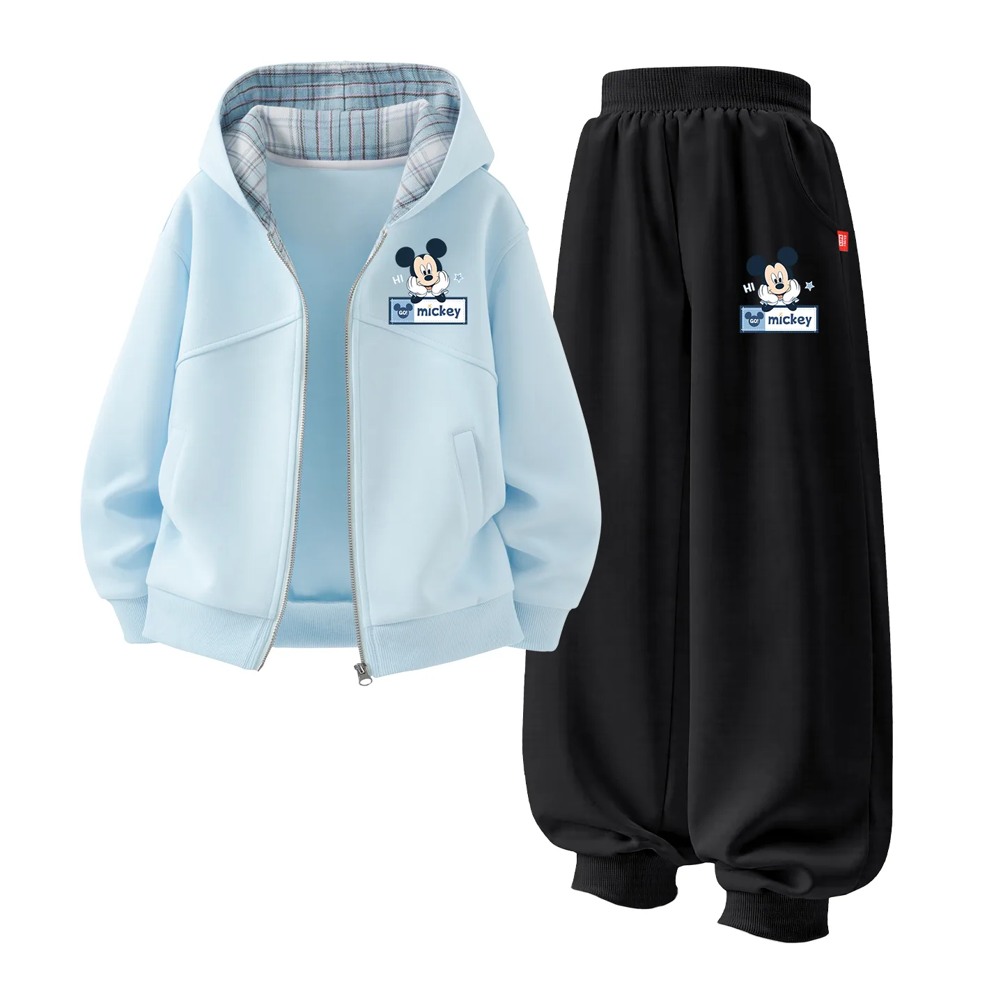 Детский спортивный комплект Casual Disney, Di Signature Qi K Pudding Blue+Di Signature Qi K Gray — фото 3