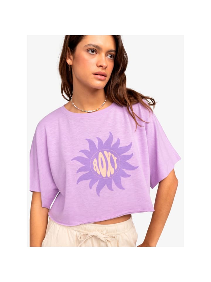 

Футболка Roxy Tshirt, фиолетовый