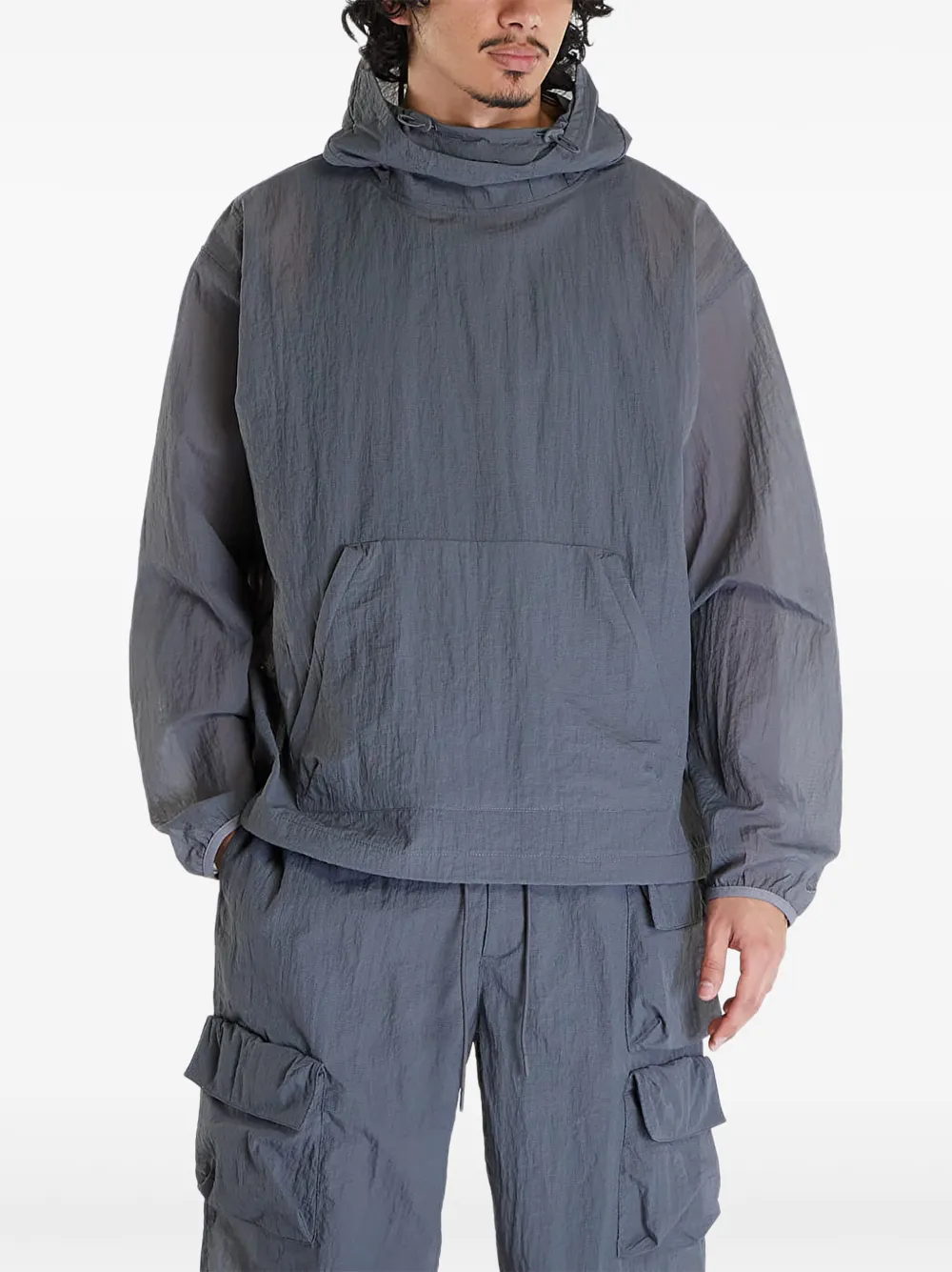 

Худи с кулиской Nike, серый