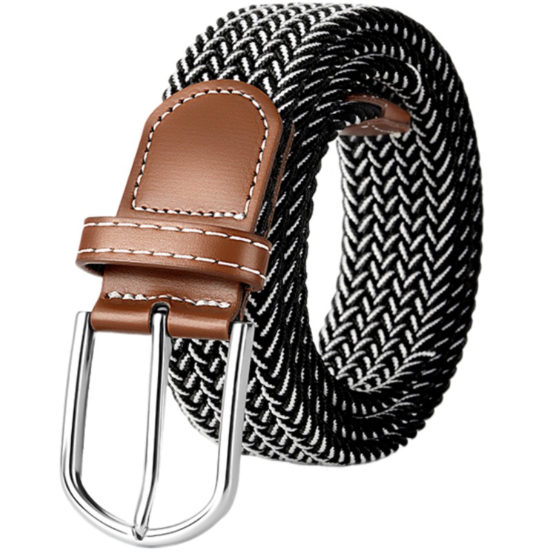 

Ремень из стропы Unisex 3,5 см WARRIOR, черный & белый