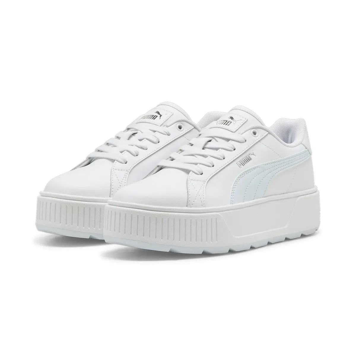 

Кроссовки PUMA "KARMEN L", цвет Puma White-Dewdrop- Puma Silver