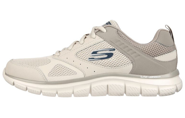 

Кроссовки Track Lifestyle для мужчин с низким верхом серого/белого цвета Skechers, Белый, Кроссовки Track Lifestyle для мужчин с низким верхом серого/белого цвета Skechers