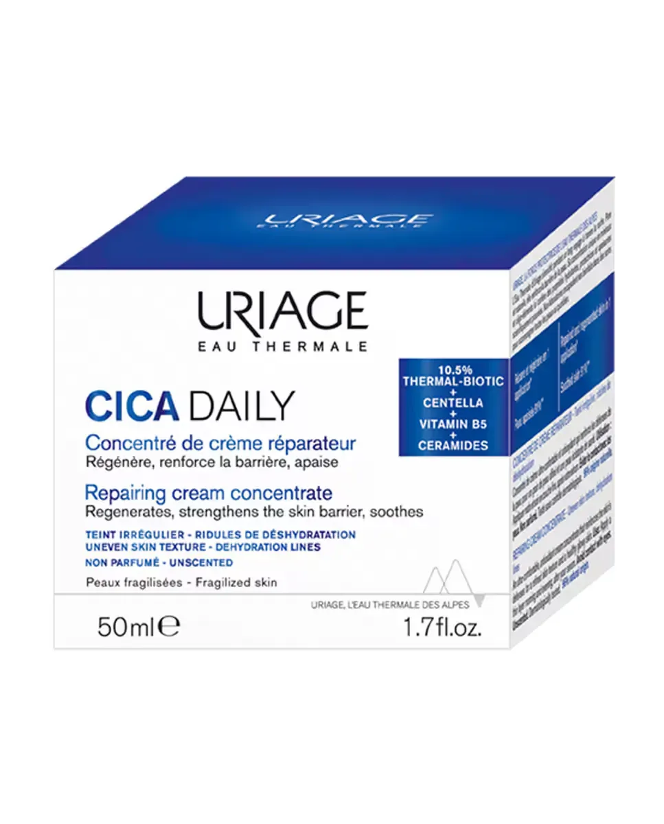 Крем для лица Uriage — Концентрированный восстанавливающий Cica - Daily, 50 мл — фото 2