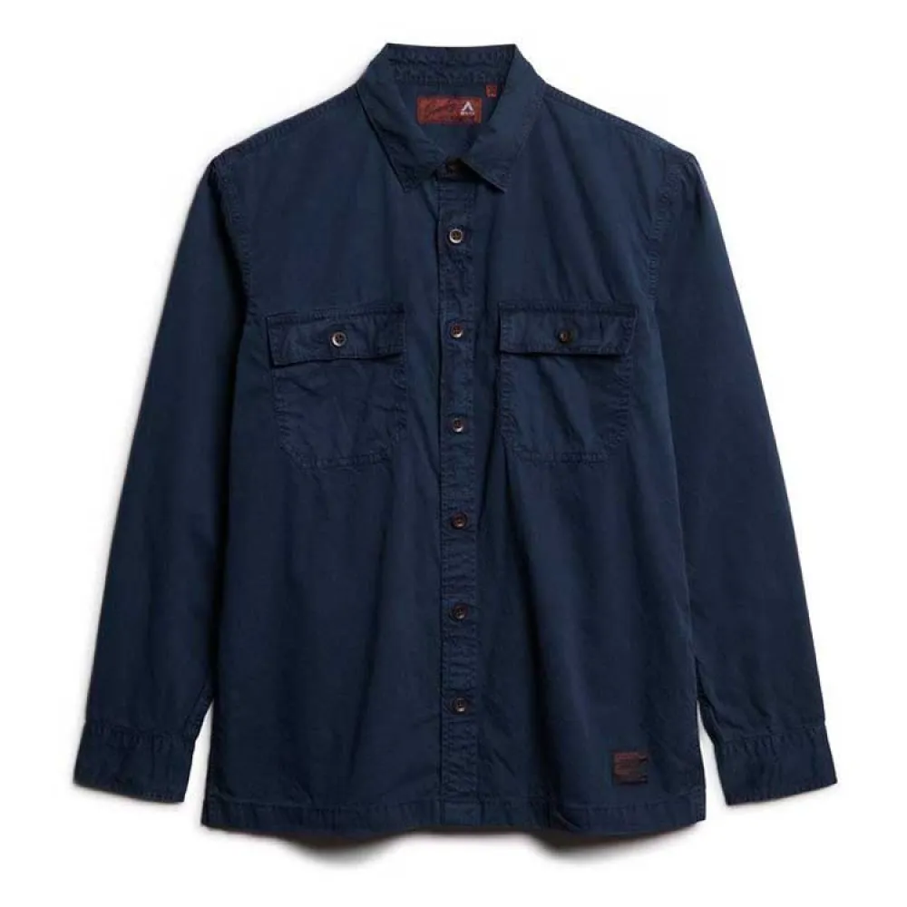 

Рубашка Superdry Military, синий