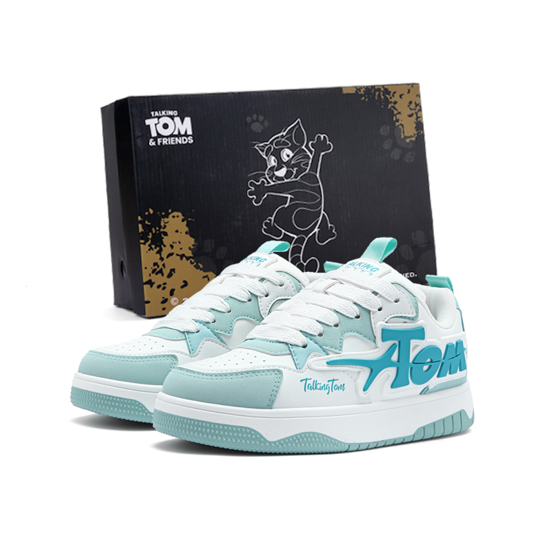 

TALKING TOM Кроссовки для скейтбординга унисекс низкие Electra Yellow/Classic Black White/Lake Blue/Pearl Beige