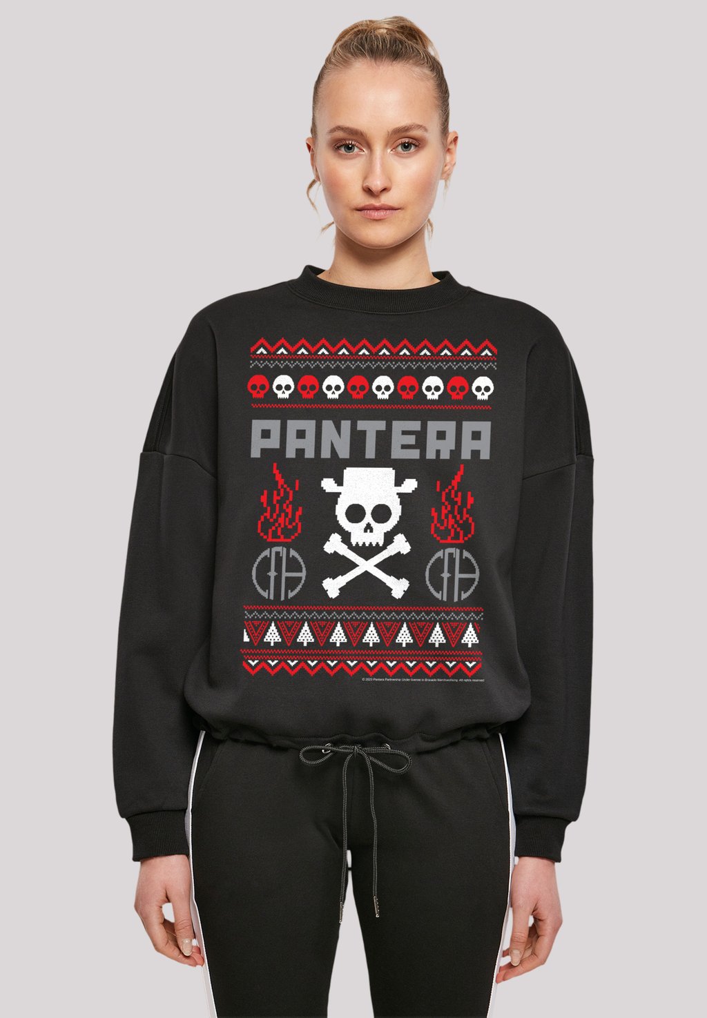 

Толстовка PANTERA CHRISTMAS F4NT4STIC, черный