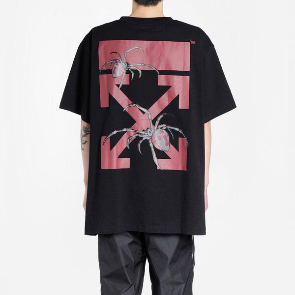 Футболка arachno arrow short-sleeve t-shirt 'black/bordeau' Off-White, черный — фото 3