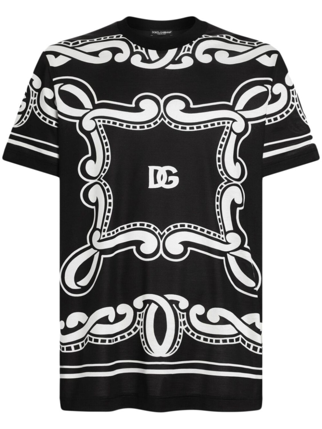 

Футболка с логотипом Dolce & Gabbana, черный