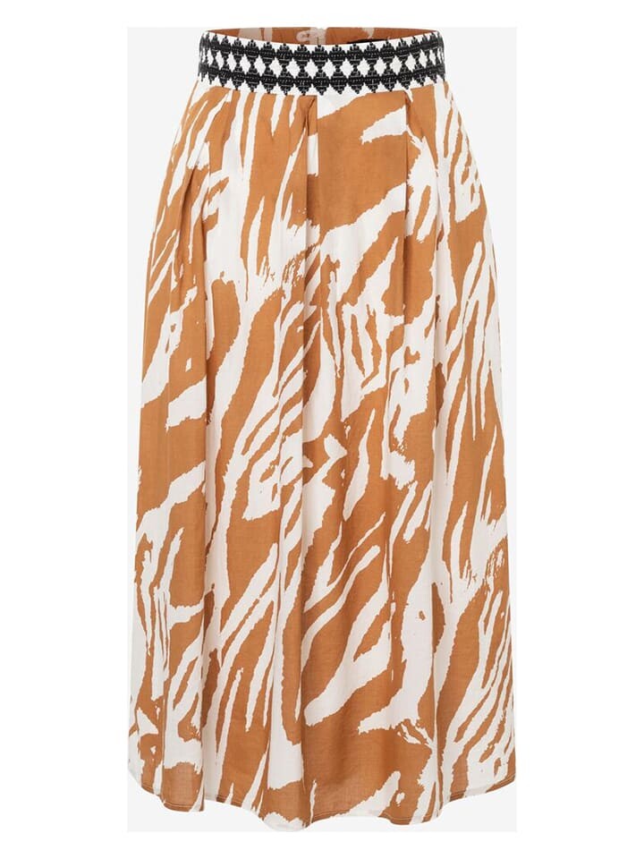 

Длинная юбка More & More, цвет camel/weiß