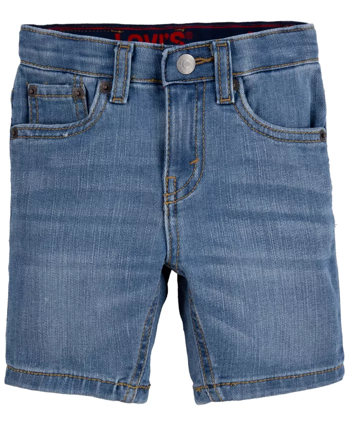 

Детские узкие эластичные джинсовые шорты для мальчиков Performance Shorts Levi's, синий