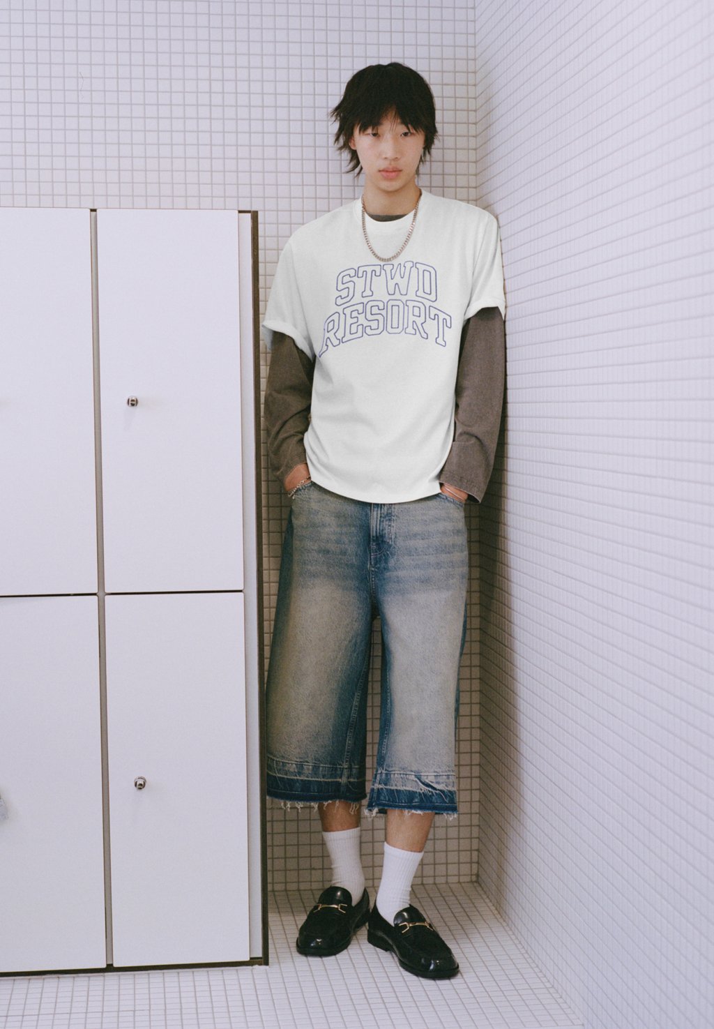 

Слипоны LOAFERS PULL&BEAR, черный
