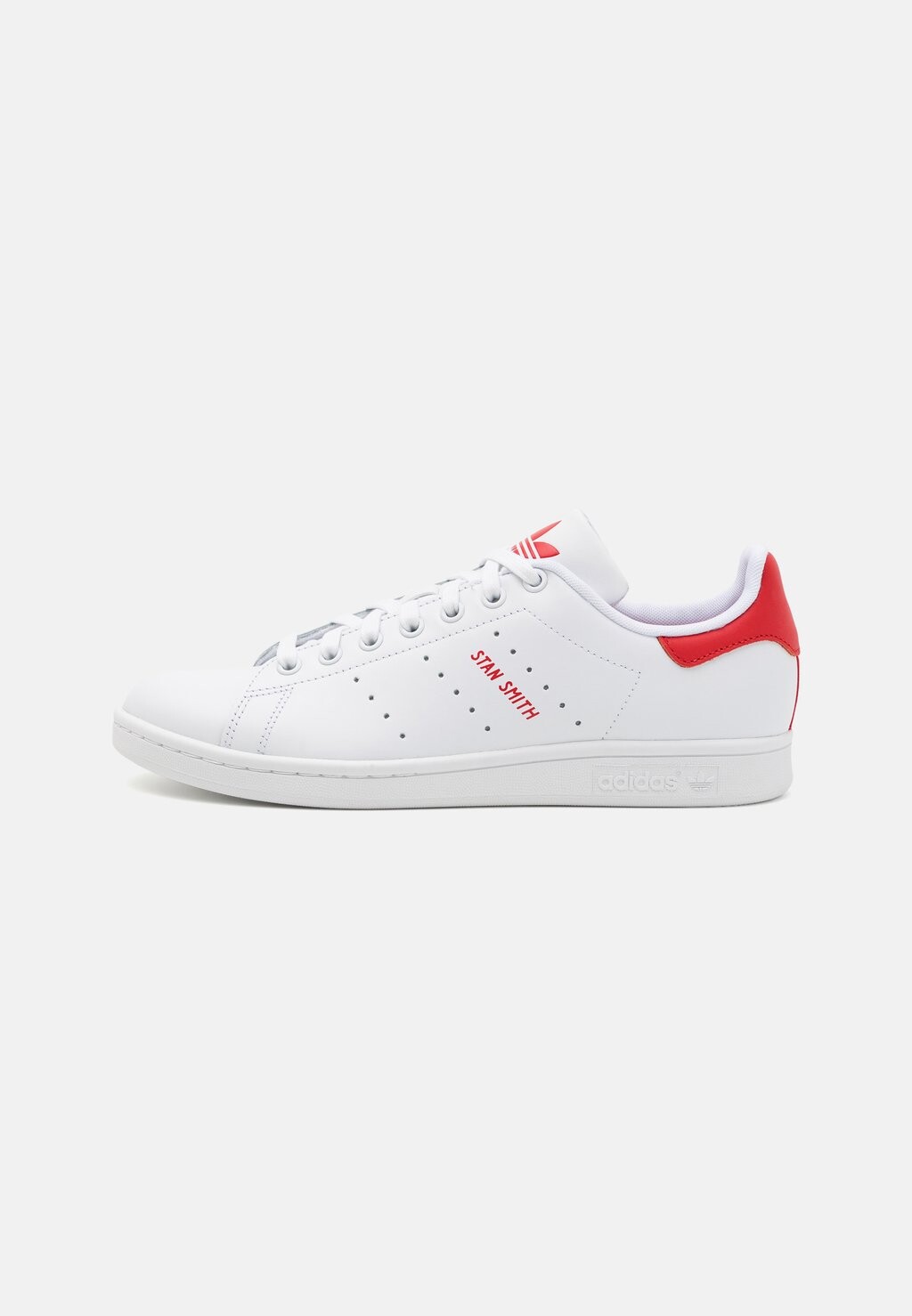 

Кроссовки Adidas Stan Smith Unisex, белый/красный