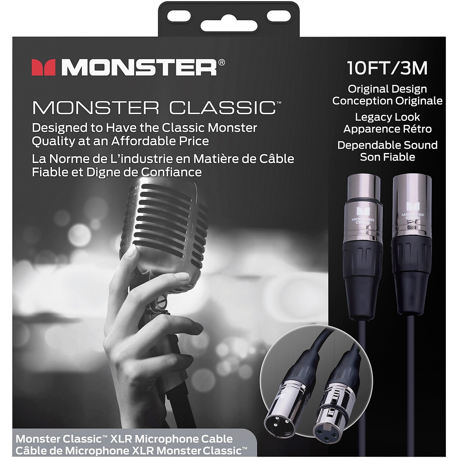 

Monster Cable Prolink Classic Микрофонный кабель 10 футов, черный