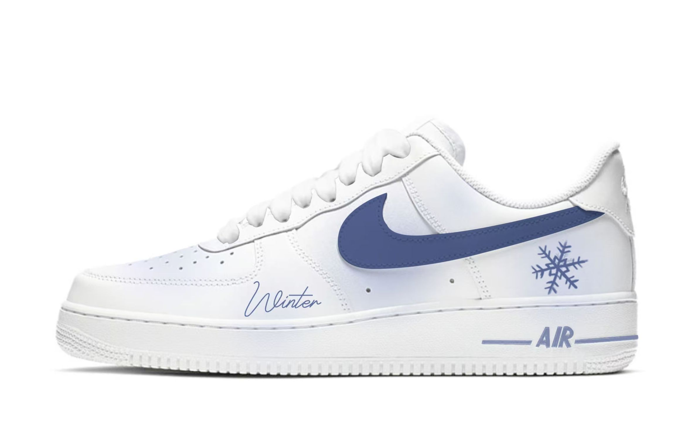 

Детские кроссовки для скейтбординга Air Force 1 LE с противоскользящей подошвой и износостойким верхом для подростков Nike, белый