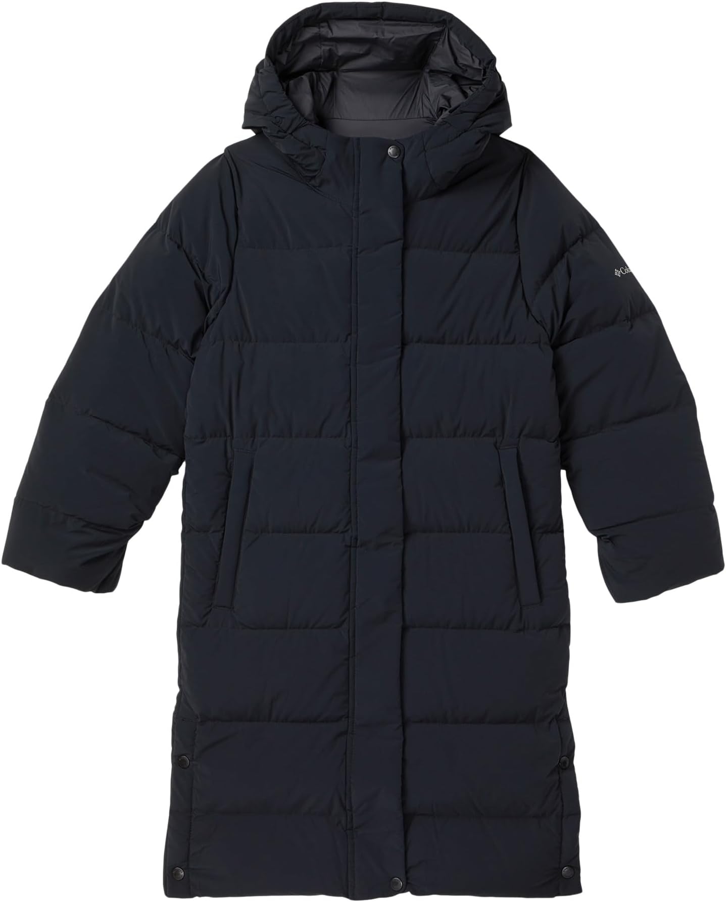 

Куртка Columbia Kids Amaze Puff Long Hooded Jacket, черный