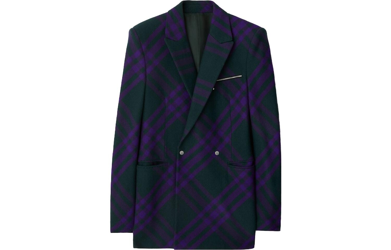

Деловой костюм мужской фиолетовый Burberry, фиолетовый