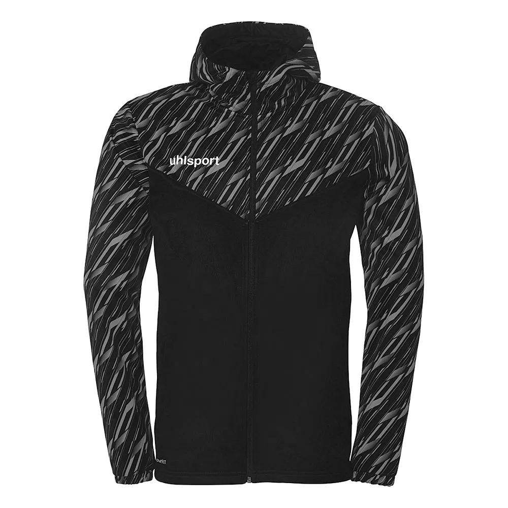 

Толстовка Uhlsport Progressive 28 Multi full zip, черный