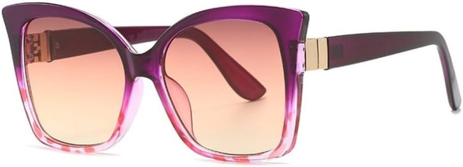 

Крупные квадратные солнцезащитные очки для мужчин и женщин, модные солнцезащитные очки с леопардовым принтом, стильные очки класса люкс с защитой от УФ-излучения UV400 LVTFCO, Purple