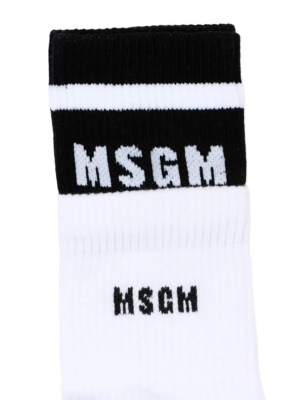 Носки с логотипом Msgm Kids, белый — фото 3