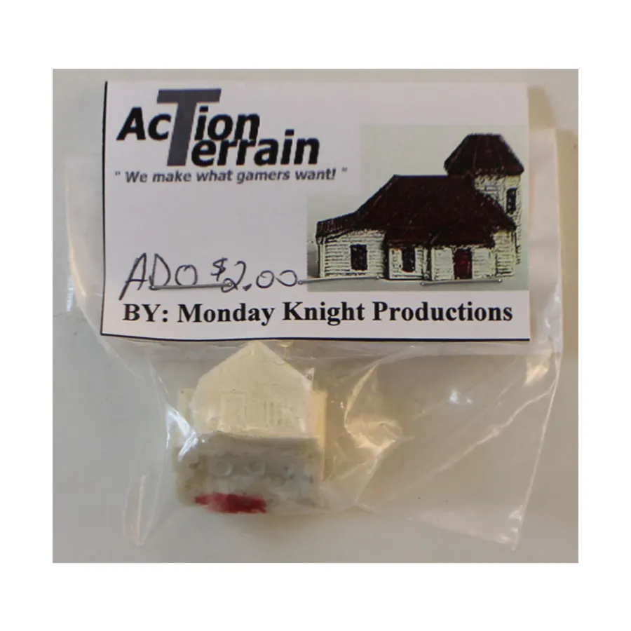 

Средний дом №5, Terrain - Action (6mm) (Monday Knight Productions)