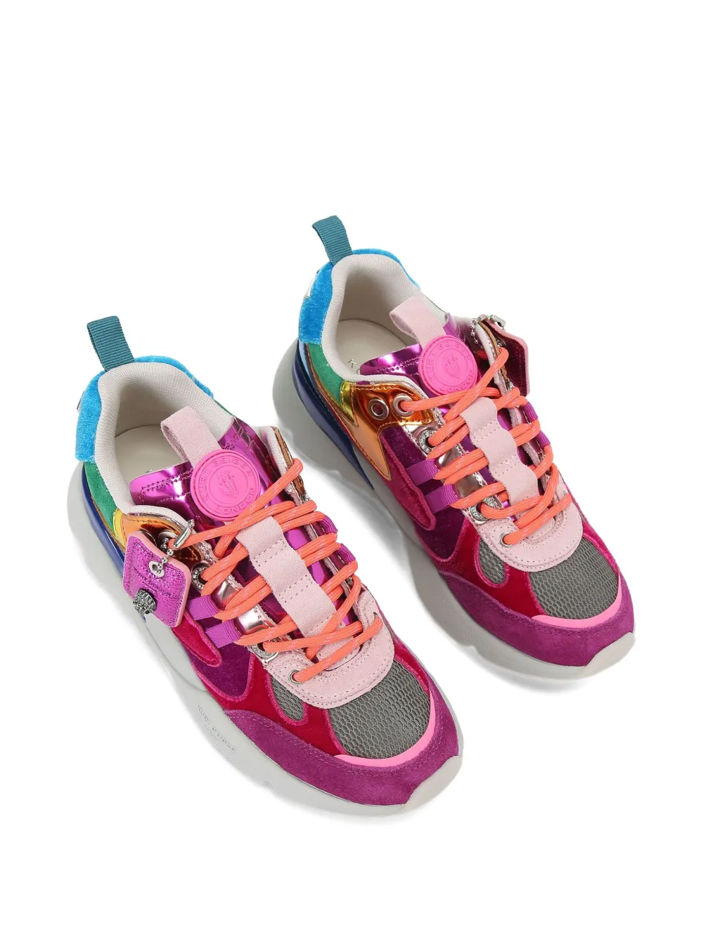 Кроссовки Kurt Runner с нашивкой Kurt Geiger London, розовый — фото 2