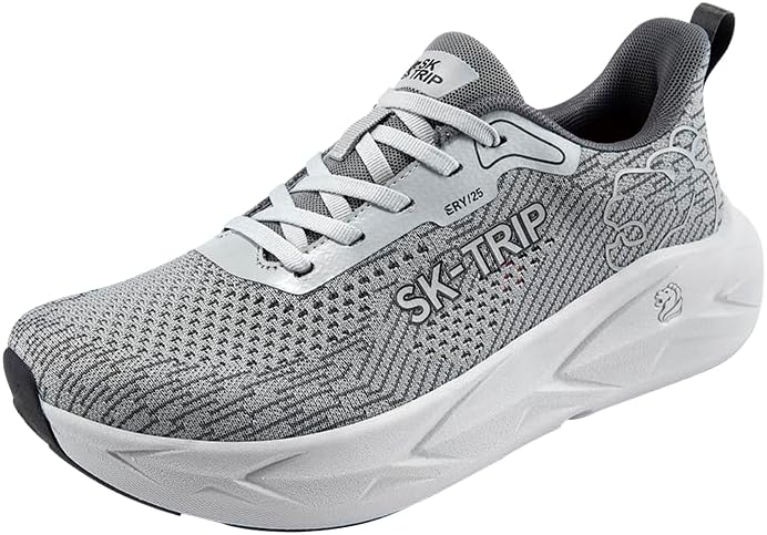 

Мужские кроссовки MRIP для ходьбы с широким носком и плоской подошвой, кроссовки с нулевым перепадом для мужчин, серый