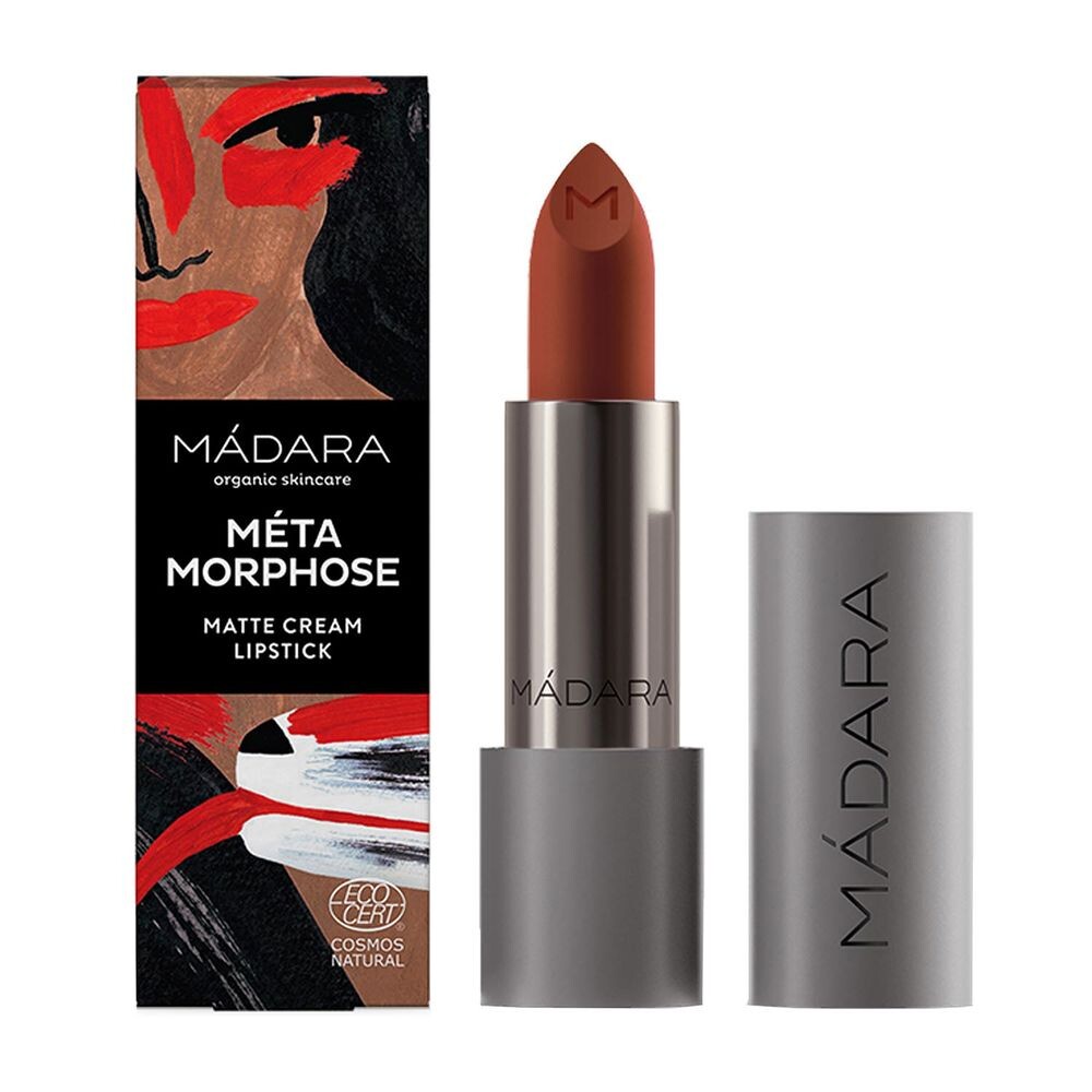 

Губная помада Sos Meta-Morphose Matte Cream Barra De Labios Mádara Organic Skincare, 1 шт.