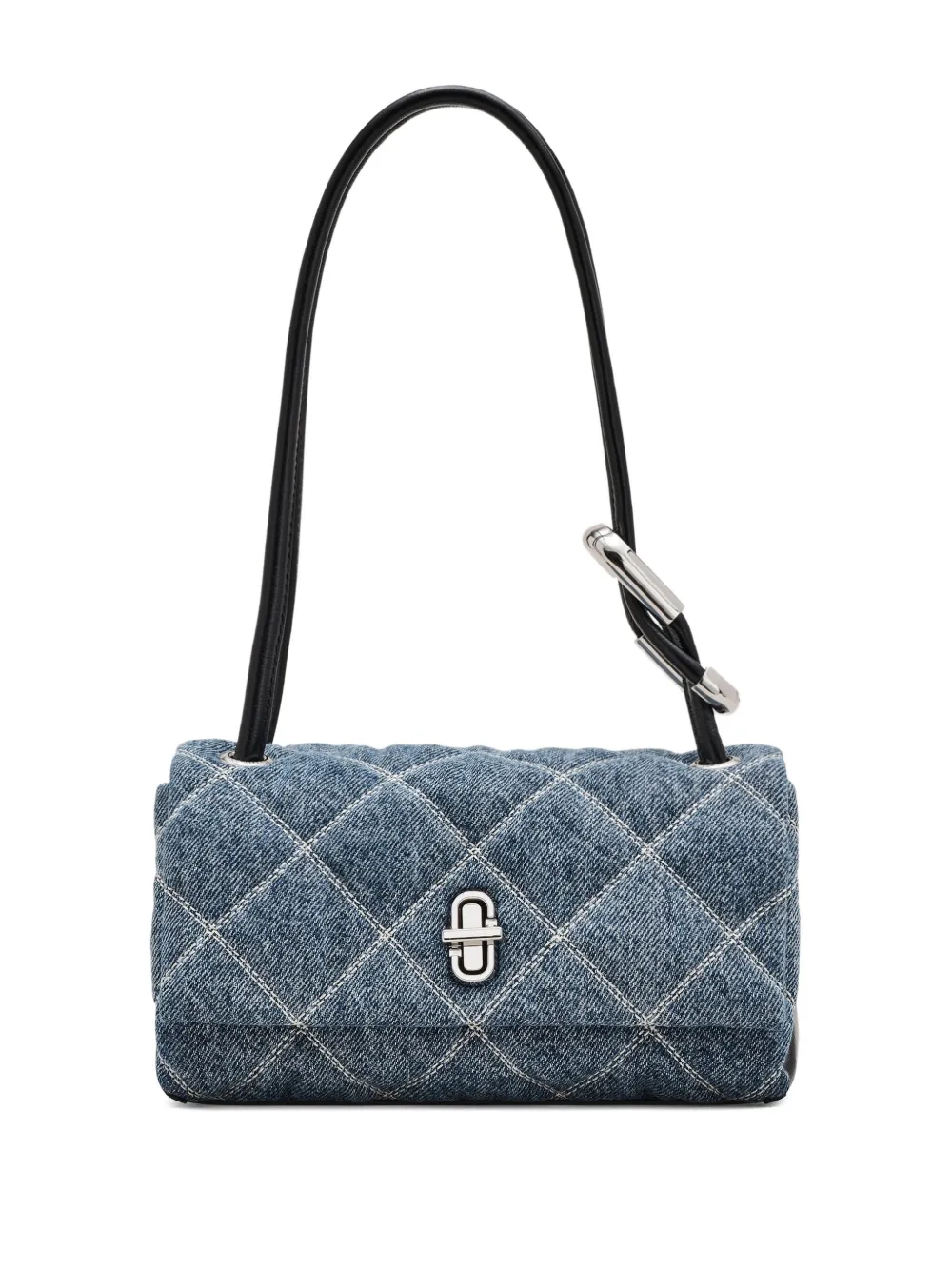 Сумка на плечо The Quilted Denim Mini Dual MARC JACOBS, синий