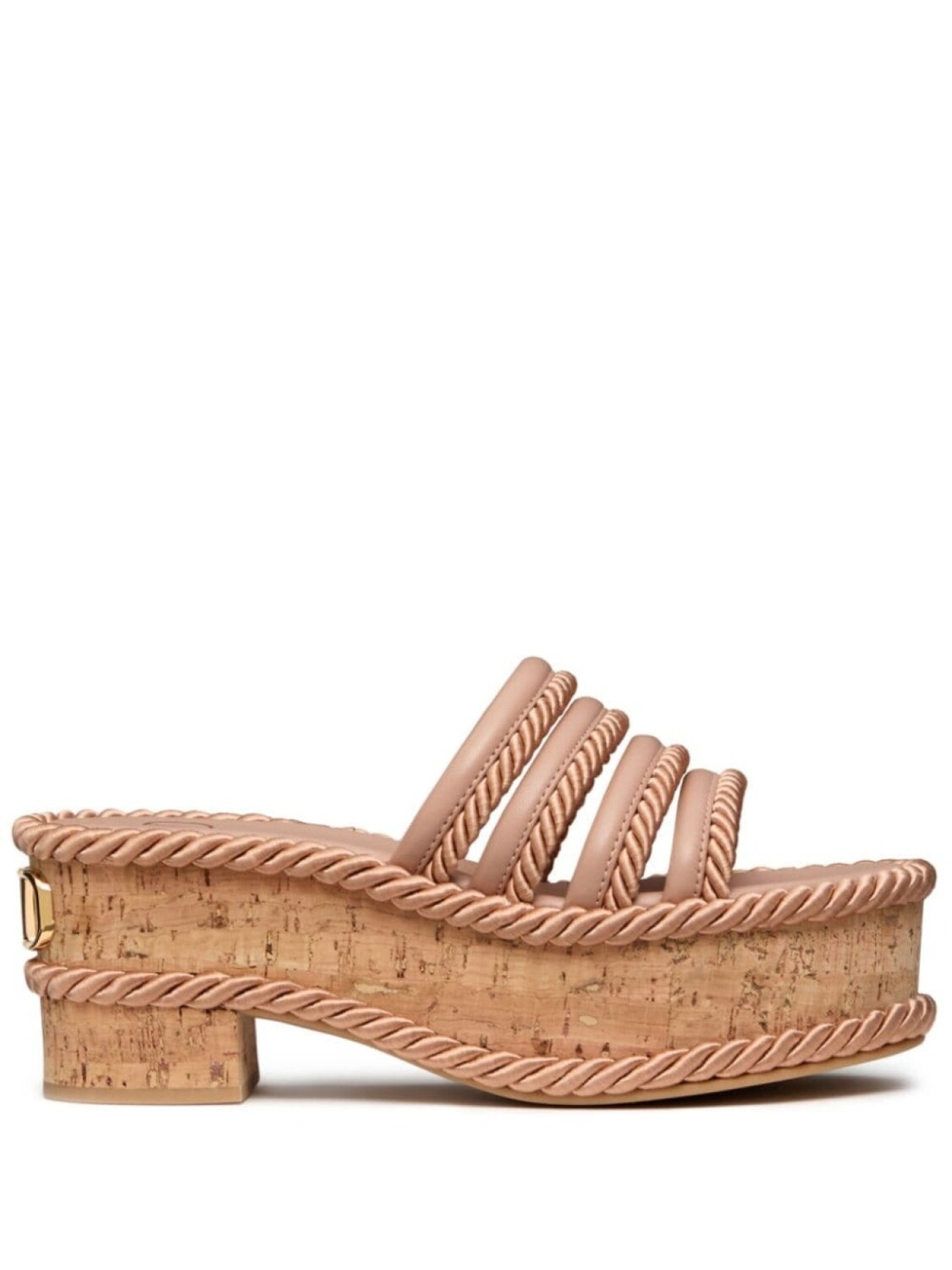 

Valentino Garavani босоножки Summerblocks на танкетке с логотипом VLogo Signature, розовый