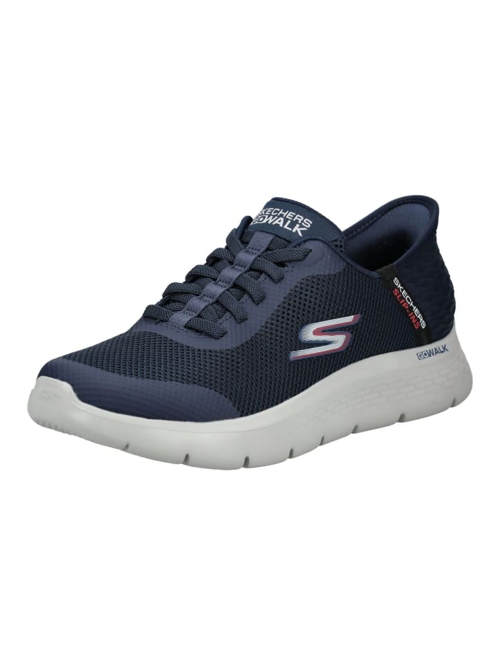 

Кроссовки на шнуровке Skechers, синий