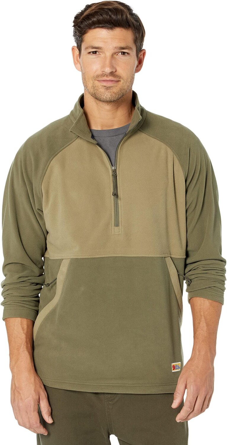 

Свитер Vardag Lite Fleece Fjällräven, цвет Laurel Green/Light Olive