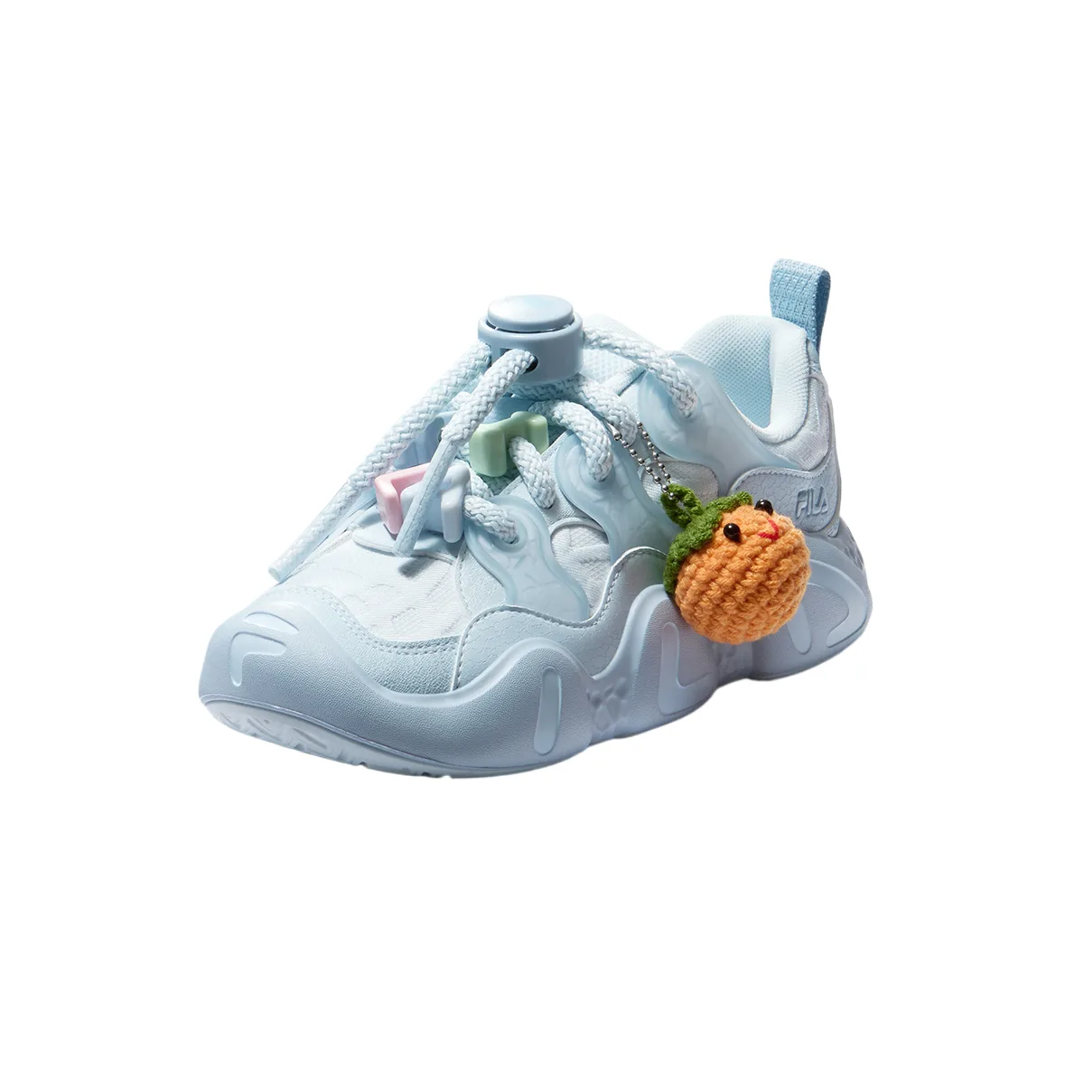 FILA KIDS Кроссовки для скейтбординга Heritage FHT FILA PEANUT из синтетической кожи и текстиля, низкие, детские — фото 4