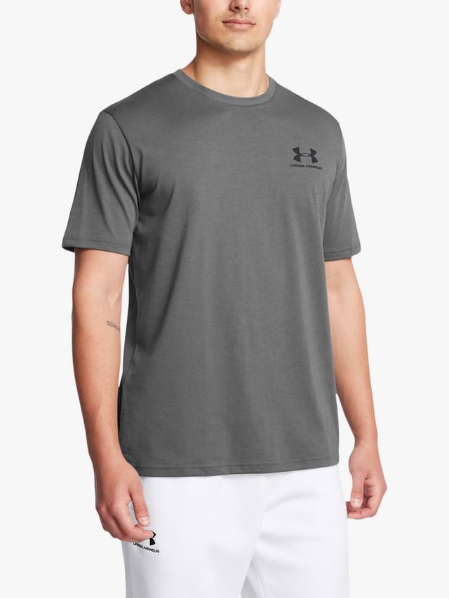 

Мужская спортивная футболка Under Armour, цвет Castlerock / Black